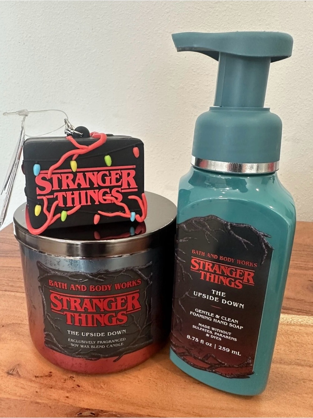 Bath & Body Works: Stranger Things 3-Wick Candles, Hand Soaps, & Sani Clips - Picture 6 of 7
